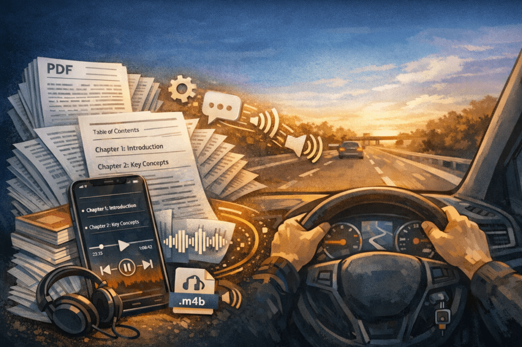 Because Studying While Driving Is Frowned&nbsp;Upon