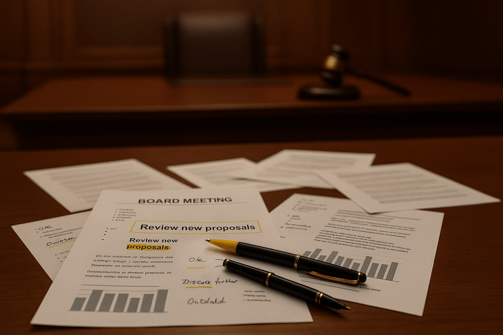 Notes to Self, Notes to&nbsp;Court?