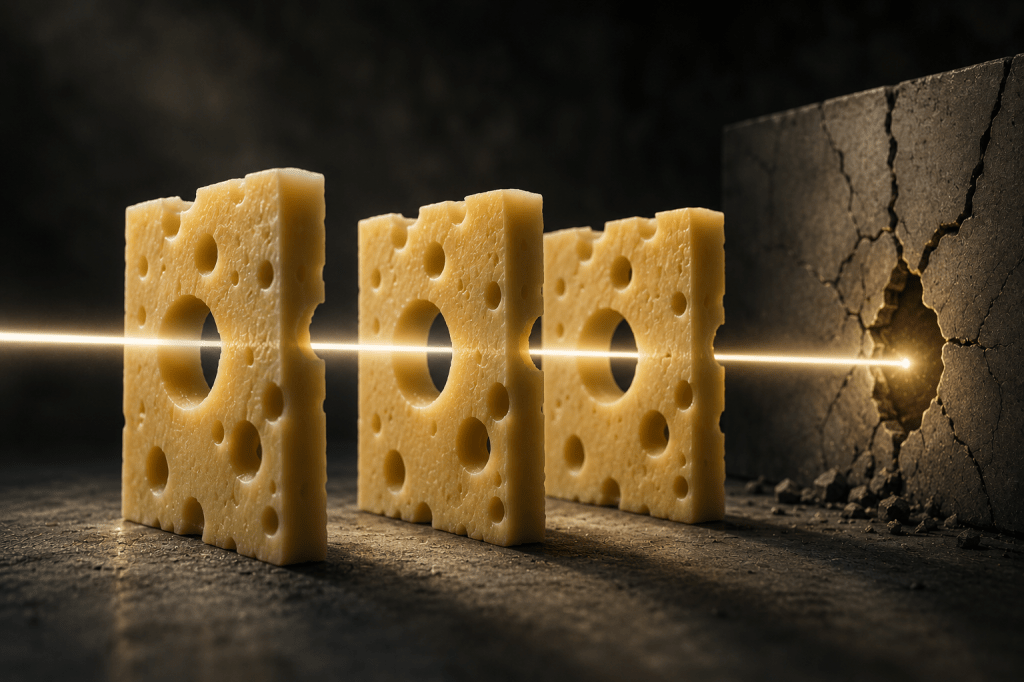 Swiss Cheese and the Board